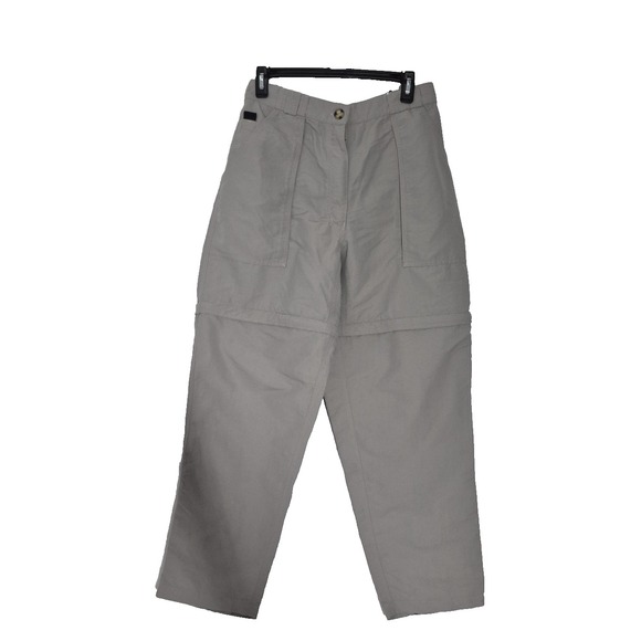 The North Face Pants - The North Face Pants Womens L Gray Stretch Convertible‎ Zip Ankle Hiking Outdoor